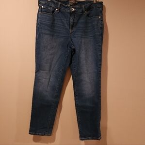 Torrid Blue boyfriend straight leg Jeans size 16